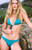 Pacsun Women's Green Rae High Cut Bikini Bottom - 0811451180340030