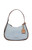 True Religion Women's Denim Raised Horseshoe Hobo Bag - 0276141730037