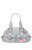 True Religion Women's Denim Blue Multi Patch Satchel Bag - 0276141730039