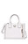 True Religion Women's White Modern Edge Charm Tote Bag - 0276141730043