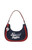 True Religion Women's Red Wing Motif Denim Hobo Bag - 0276141730050