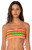 Maaji Women's Artemisa Scrunch Reversible Bandeau Bikini Top - 0825611580005