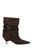 AZALEA WANG Women's Brown Wink Stiletto Booties - 0580611590020