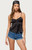 Edikted Women's Blanca Satin Lace Trim Tank Top - 0260609690047