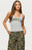 Edikted Women's Girly Ribbed Tank Top - 0260609690076