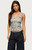 Edikted Women's Girly Ribbed Tank Top - 0260609690076