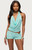 Edikted Women's Sarina Sequin Knit Backless Halter Top - 0263609690152