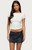 Edikted Women's Raglan Boat Neck Floral Top - 0263609690170