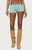 Edikted Women's Sarina Sequin Knit Micro Shorts - 0266609690042