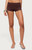 Edikted Women's Ariadna Studded Micro Shorts - 0266609690053