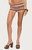 Edikted Women's Eisley Striped Foldover Shorts - 0266609690054