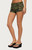 Edikted Women's Camo Craze Stretch Micro Shorts - 0266609690057
