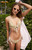Pacsun Women's Green Paisley Yara Ruffle Bralette Bikini Top - 0810603590101929