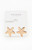 Pacsun Women's Starfish Earrings - 0656610720009