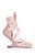 AZALEA WANG Women's Tendu Pink Ballerina Wrap-Around Wedge Heels - 0275611590052