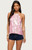 Edikted Women's Ellorie Backless Sequin Halter Top - 0263609690199
