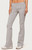 Edikted Women's Ivanne Foldover Flared Pants - 0268609690043