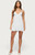 Edikted Women's Lacey Pleated Chiffon Mini Dress - 0271609690061