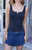 John Galt Women's Black Ribbed Tank Top - 0704601601793