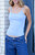 John Galt Women's Light Blue Skylar Tank Top - 0704601601846