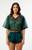 adidas Women's Green Mesh Short Sleeve Jersey - 0702000250013