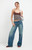 Pacsun Women's Casey Low Rise Baggy Jeans Medium Blue Washed - 0860611290008