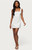 Edikted Women's Citrina Lacey Striped Mini Dress - 0271609690068