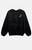 Fear of God ESSENTIALS Men's Vintage Black Waffle Knit Crew Neck Sweater - 0192609840019103