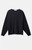 Fear of God ESSENTIALS Men's Vintage Black Waffle Knit '90s Crew Neck Sweater - 0192610120120103