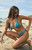 Pacsun Women's Blue Rae Shine Triangle Bikini Top - 0810451180167040
