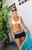 Pacsun Women's Yellow Ellie Scrunch Bralette Bikini Top - 0810451180155070