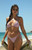 Pacsun Women's Purple Floral Textured Summer Side Tie Bikini Bottom - 0811451180347054