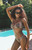 Pacsun Women's Leopard Kaelan High Waisted Cheeky Bikini Bottom - 0811603590111960