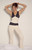 Your Favorite Women's Lounge Polka Dot Waist Relaxed Pants - 0772604850005