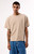 Pacsun Men's Tan Premium Cropped T-Shirt - 0120522800133