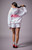 Third Charm Women's White & Pink Puff Graphic Vol. 1 Hoodie - 0751461580046