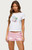 Edikted Women's City Angel Beaded Baby T-Shirt - 0262609690043