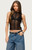 Edikted Women's Ephie Sheer Lace Tank Top - 0260609690104