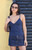 John Galt Women's Navy Polka Dot Tiffany Tank Top - 0704601601955