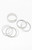 Pacsun Women's Cleo Metal Bangle Set - 0656491390011