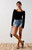 Your Favorite Women's Talia Layered Long Sleeve Sweater - 0740471630036