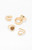 Pacsun Women's Wren Chunky Ring Set - 0656499090023