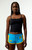 Pacsun Women's 80 Star Soccer Shorts - 0821461580078