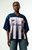 Pacsun Women's LA Short Sleeve Oversized Soccer Jersey - 0702461580078