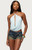 Edikted Women's Stone Backless Cowl Neck Top - 0263609690309