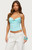 Edikted Women's Layered Cowl Neck Top - 0260609690139