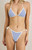 Rhythm Women's Capri Checker Side Tie High Cut Bikini Bottom - 0825483770091