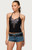 Edikted Women's Butterfly Bead & Sequin Halter Top - 0263609690322