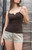 John Galt Women's Brown Amaya Tank Top - 0704601601843
