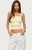 Edikted Women's Naia Pointelle Tank Top - 0260609690159
